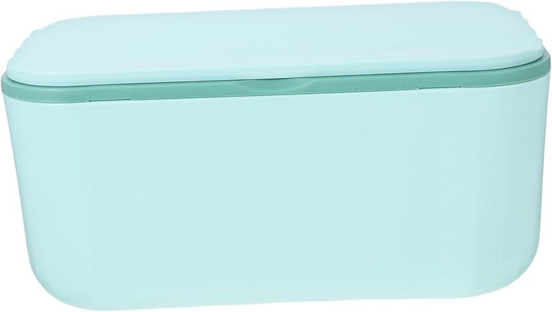 غطاء صندوق المناديل المستطيل ذو الاستخدام المزدوج تصميم قابل للتعليق على الحائط أو للاستخدام على الطاولة للمكتب وغرفة المعيشة - Image 1